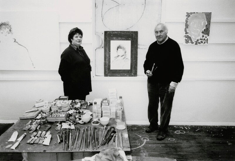 A.s. byatt; patrick heron npg x87732