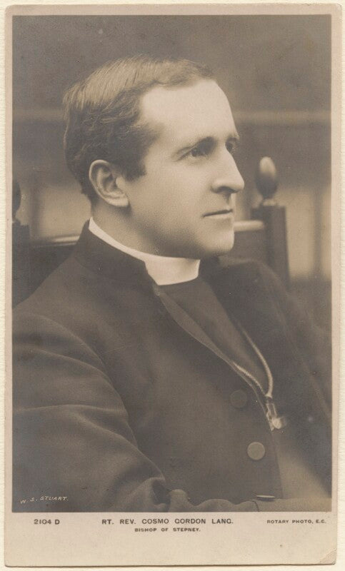 Cosmo gordon lang, baron lang of lambeth npg x12161