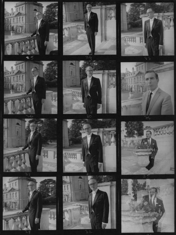 John robert russell, 13th duke of bedford and two unknown men npg x195138