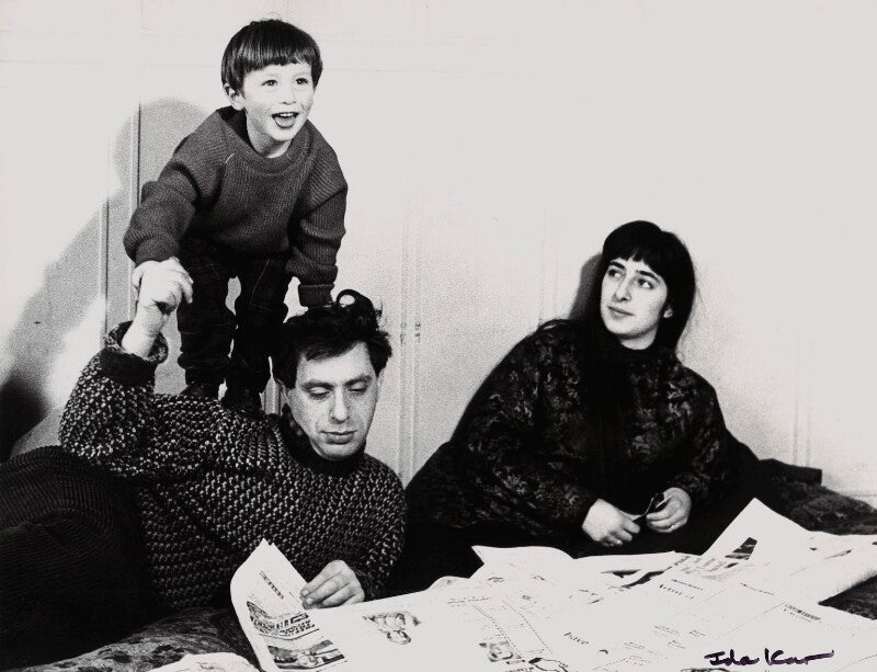 Bernard kops; erica kops (née gordon) and their son adam kops npg x135201