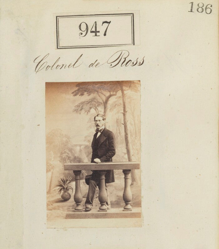 Dudley charles fitzgerald de ros, 24th baron de ros npg ax50517