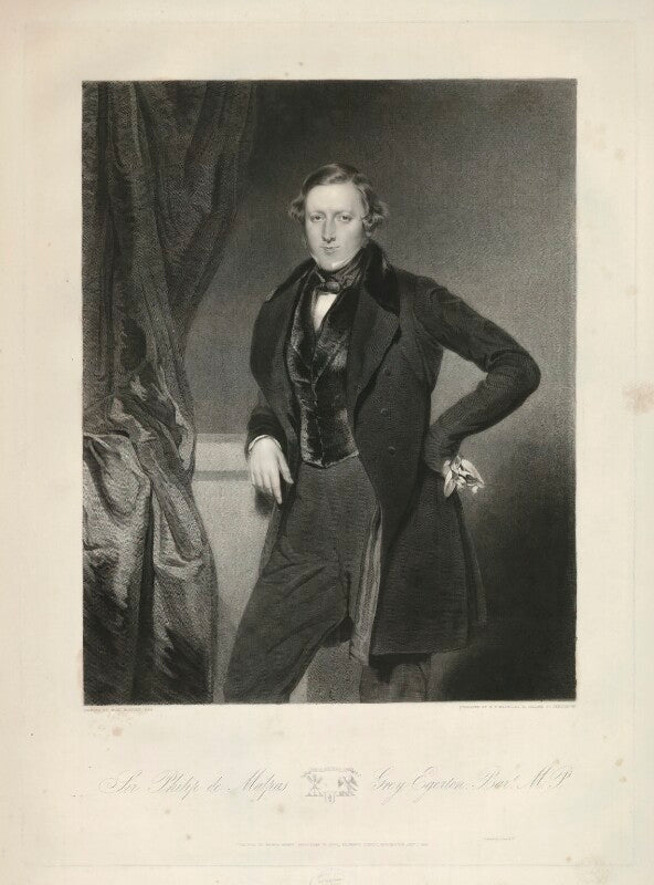 Sir philip de malpas grey egerton, 10th bt npg d36081