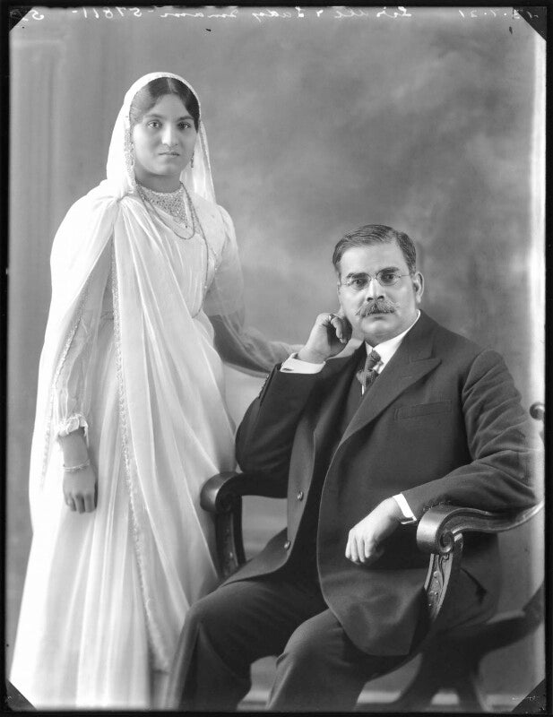 Anees Fatimah (née Karim), Lady Imam; Sir Saiyid Ali Imam NPG x120772
