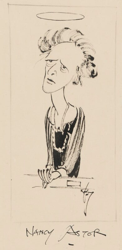 Nancy astor, viscountess astor npg 4542