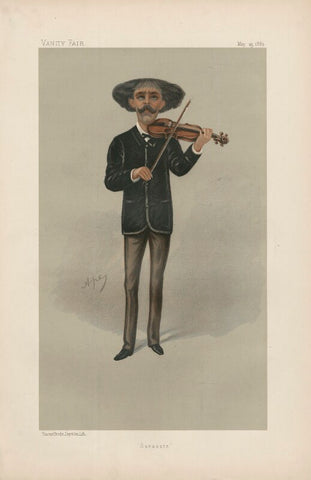 Pablo Sarasate ('Men of the Day. No. 426.') NPG D44439