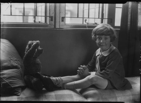 Christopher Robin Milne with Pooh Bear NPG x19581