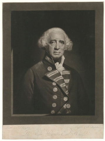 Richard Howe, 1st Earl Howe NPG D36352