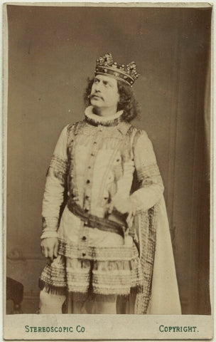 Hervé (Louis Auguste Florimond Ronger) as Chilpéric in 'Chilpéric' NPG Ax28510