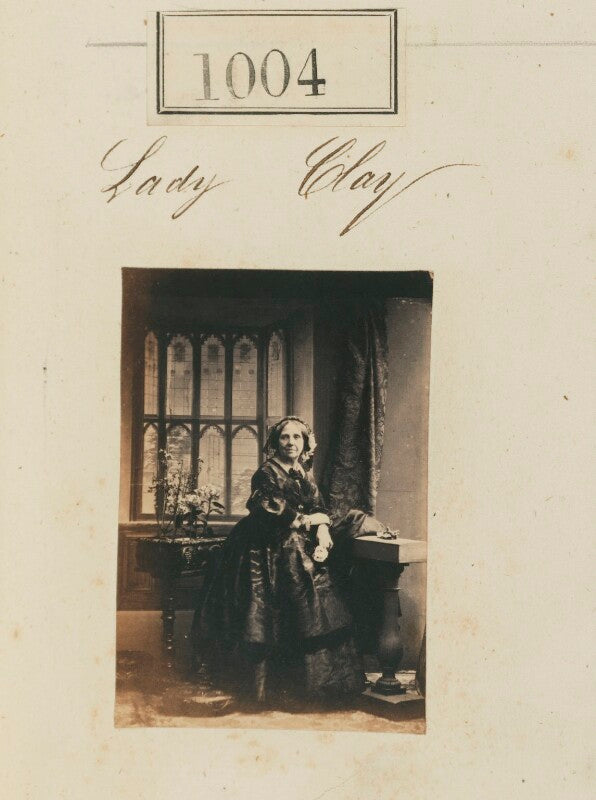 Harriet (née dickason), lady clay npg ax50541