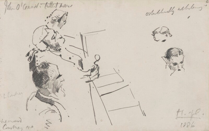 Leonard henry courtney, 1st baron courtney of penwith; john o'connor npg 2321