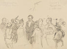 Robert Christmas Dewar Jenkins and 12 unknown sitters NPG D43252