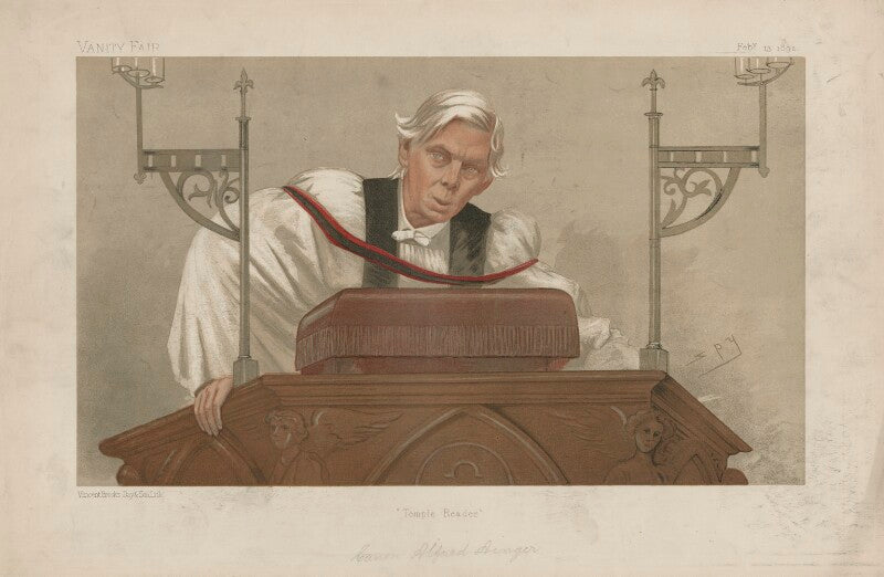 Alfred ainger ('men of the day. no. 532.') npg d44581