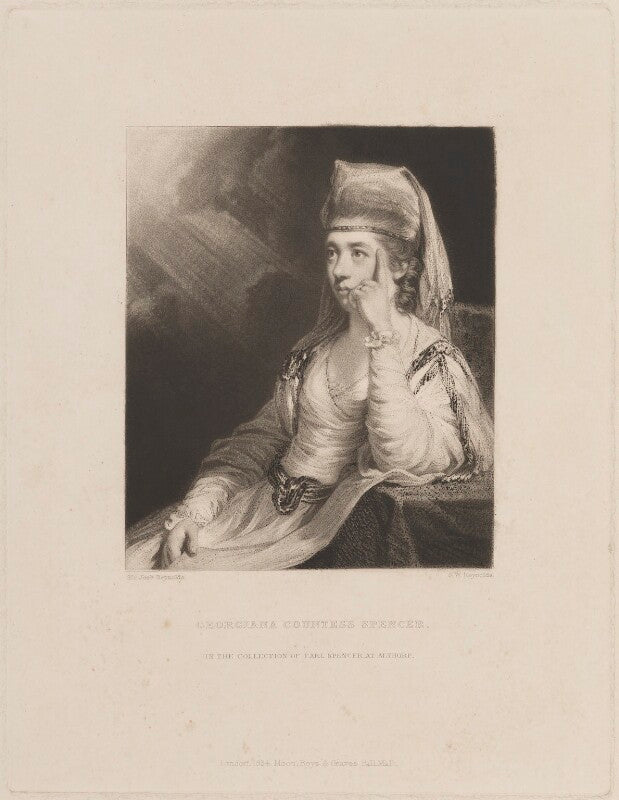 (margaret) georgiana spencer (née poyntz), countess spencer npg d14815