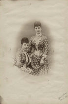 Maria Feodorovna, Empress of Russia (Princess Dagmar); Queen Alexandra NPG x8006