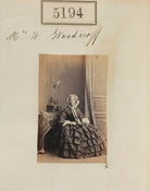 Mrs W. Woodcroff NPG Ax55197