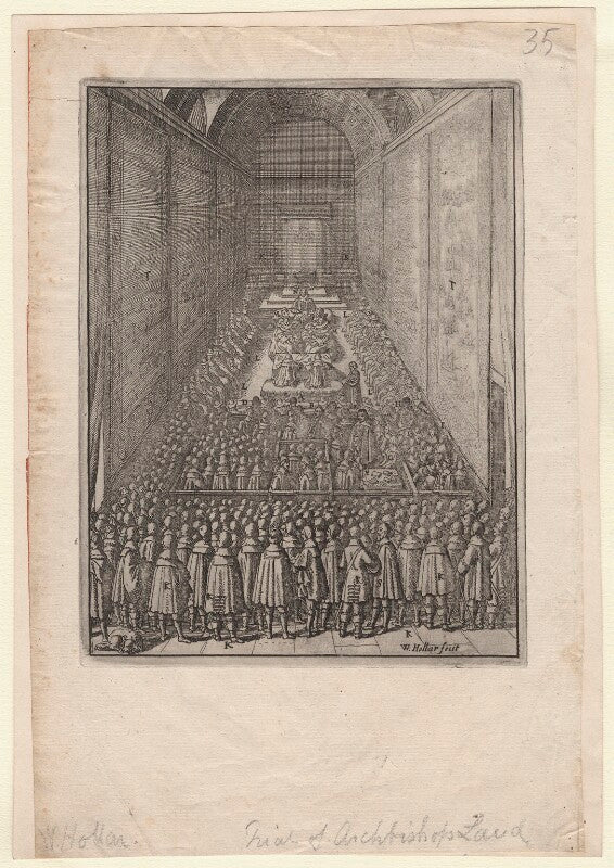 The trial of archbishop laud (relates to william laud) npg d7964