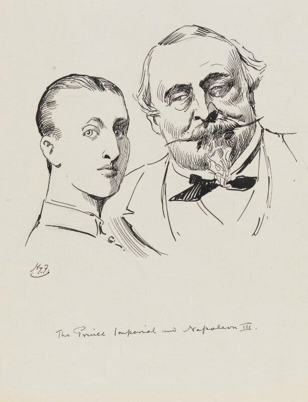 Napoléon, prince imperial; napoléon iii, emperor of france npg 6251(43)