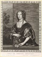 Ann Douglas (née Villiers), Countess of Morton NPG D10888