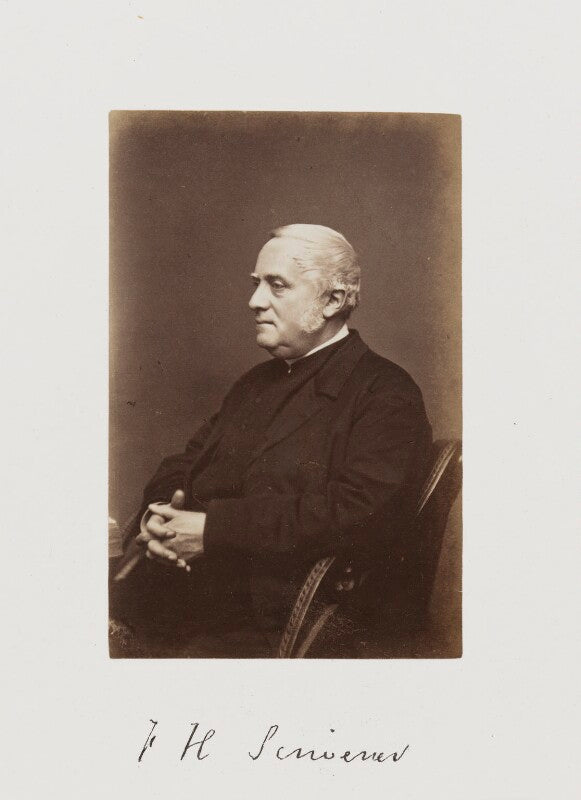 Frederick henry ambrose scrivener npg ax29250