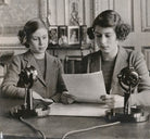 Princess Margaret; Queen Elizabeth II NPG x198534