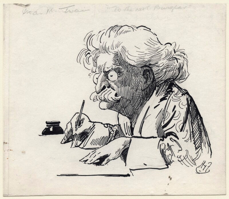 Mark twain npg d96