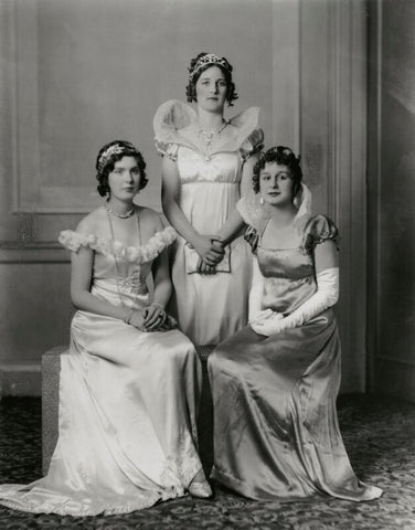 Diana Mary (née Wellesley), Lady Glentoran; Hon. Bronwen Mary Lindsay (née Scott-Ellis); Pamela Berry (née Wellesley) NPG x150522