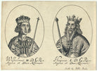 King William II ('Rufus'); King Henry I (fictitious portraits) NPG D22800