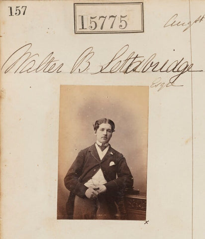 Walter B. Lettbridge? NPG Ax63703