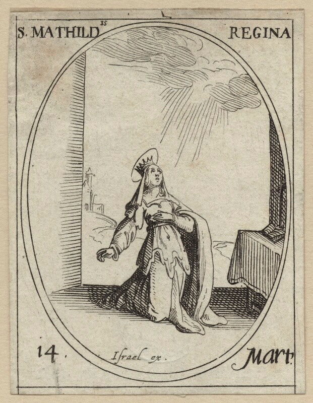 Matilda (edith, mold, matilda of scotland) npg d23626