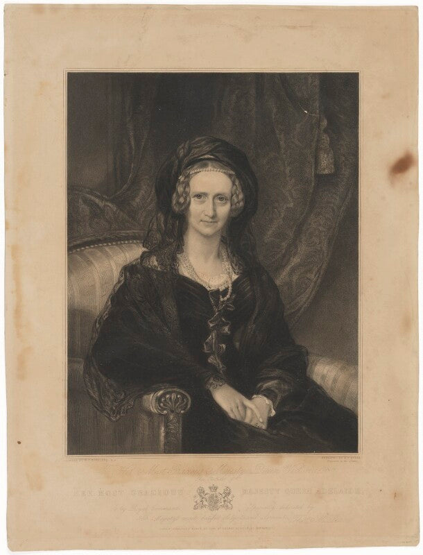 Queen adelaide (princess adelaide of saxe meiningen) npg d33558