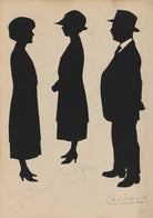 Lilian Hull; Dora A. Popham; Charles Augustine Castleford Jeffcock NPG D46437