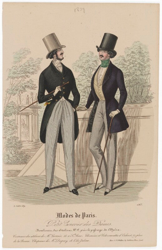 'modes de paris', 31 july 1839 npg d47845