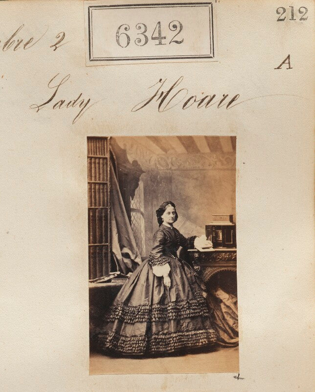 Augusta frances (née clayton east), lady hoare npg ax56287