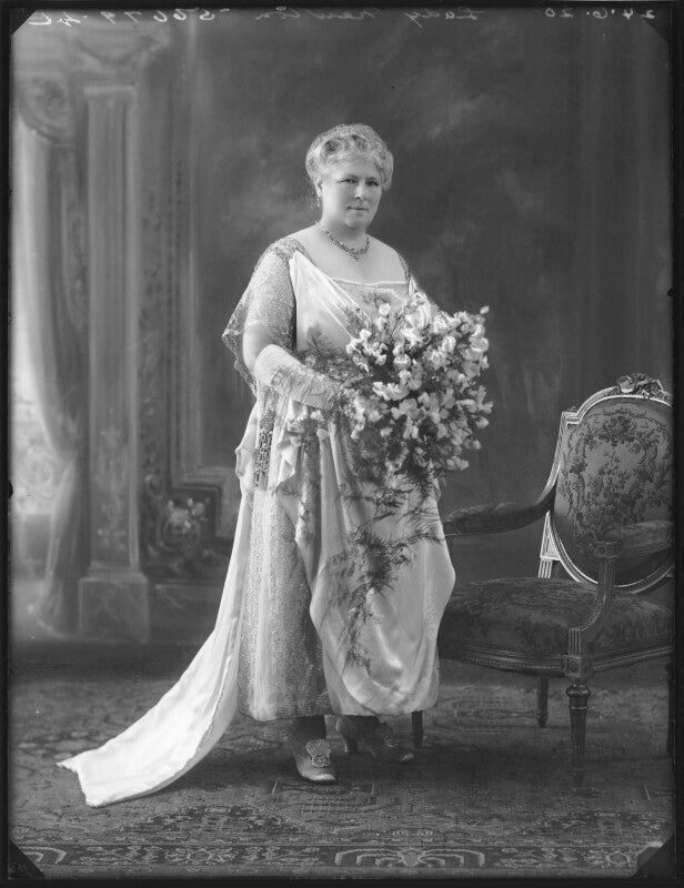 Muriel mary georgina newton (née duke), lady eltisley (later lady huntingfield) npg x74892