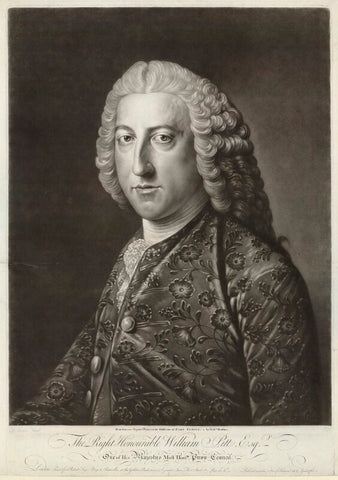 William Pitt, 1st Earl of Chatham NPG D32925