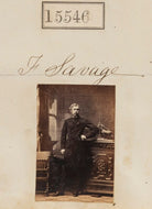 Mr F. Savage NPG Ax63478