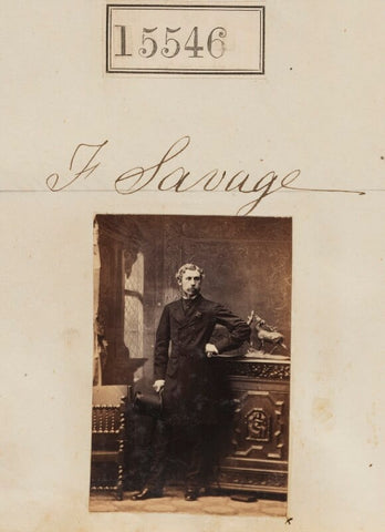 Mr F. Savage NPG Ax63478