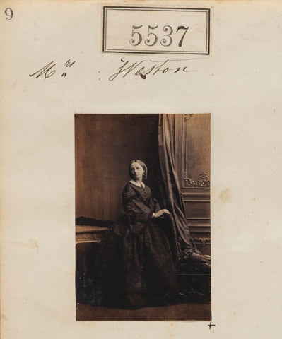 Mrs Weston NPG Ax55494