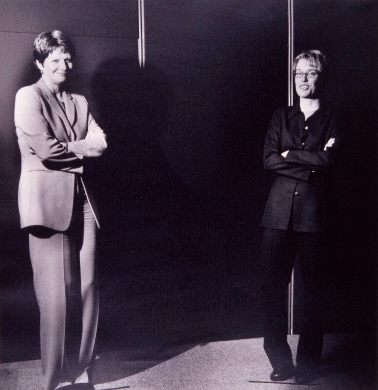 Dame julie thérèse mellor; jenny watson npg x125423