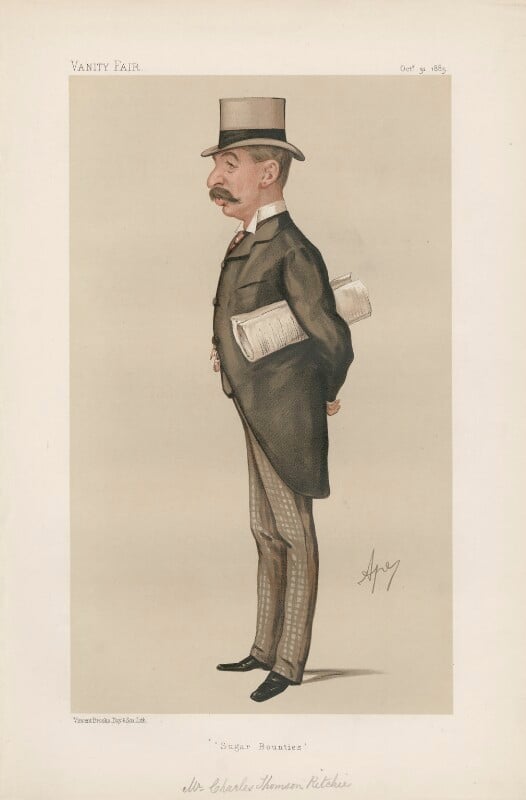 Charles thomson ritchie, 1st baron ritchie of dundee ('statesmen. no. 476.') npg d44250