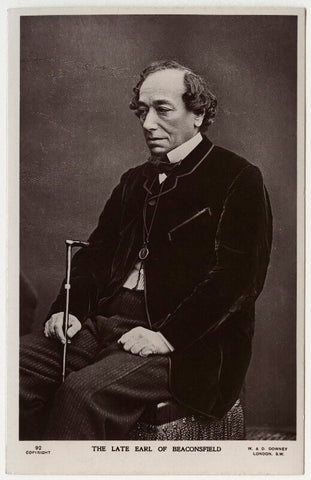 Benjamin Disraeli, Earl of Beaconsfield NPG x662