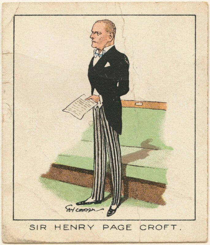 Henry page croft, 1st baron croft npg d2613