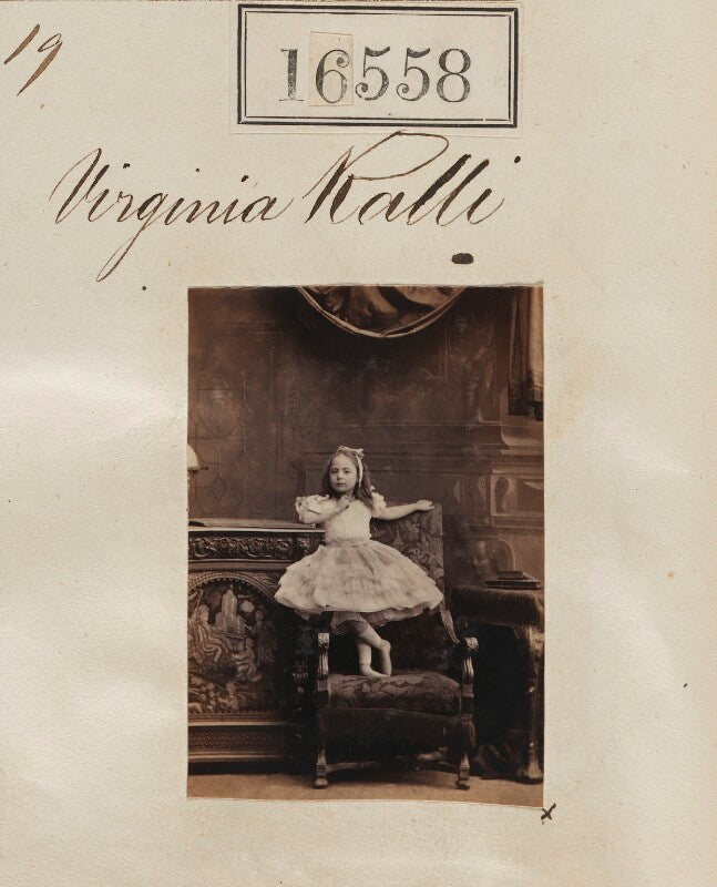 Virginia spartali (née ralli) npg ax64465