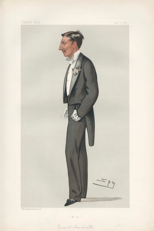 George victor drogo montagu, 8th duke of manchester ('men of the day. no. 255.') npg d44063