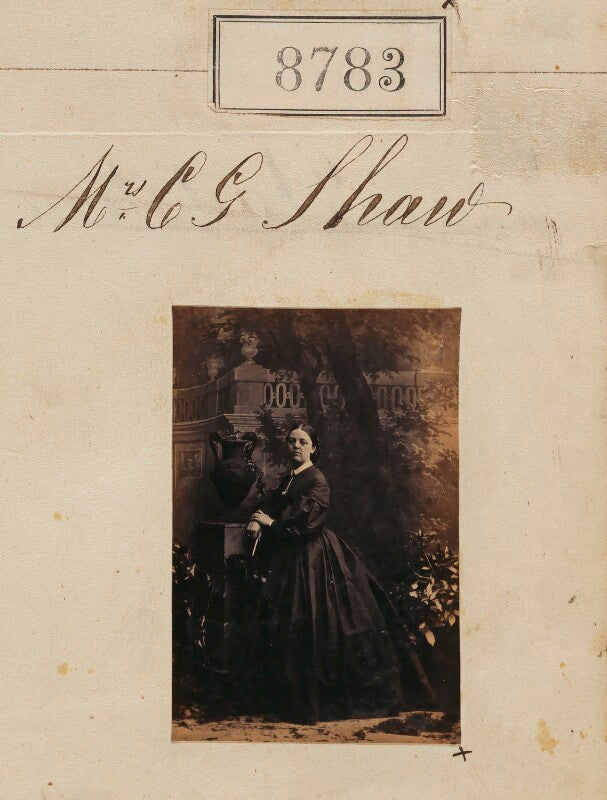 Mrs c.g. shaw npg ax58606