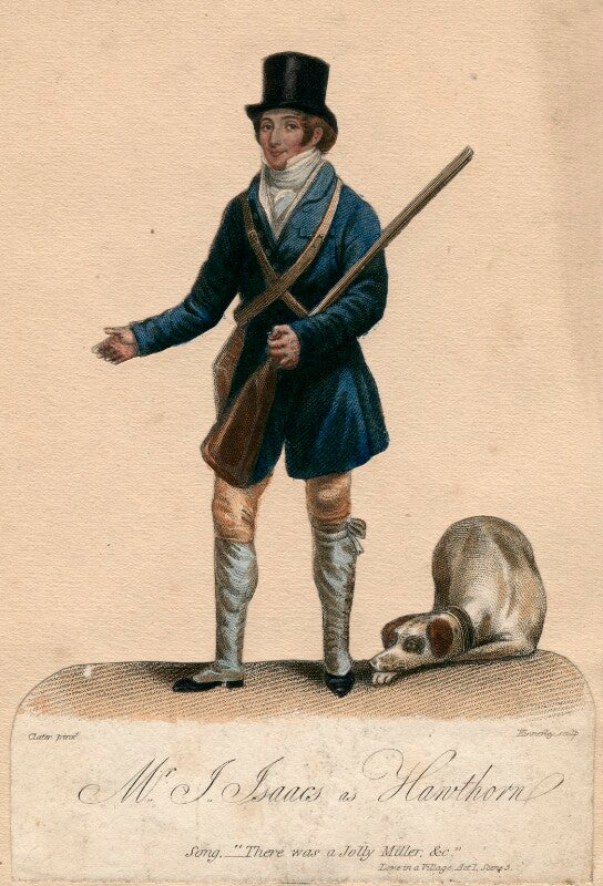 John isaacs as hawthorn in bickerstaff's 'love in a village' npg d8687