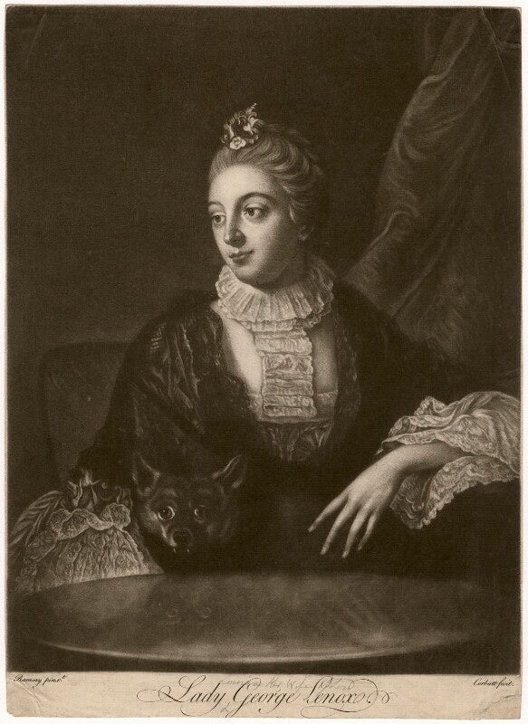 Lady louisa lennox (née kerr) npg d5064