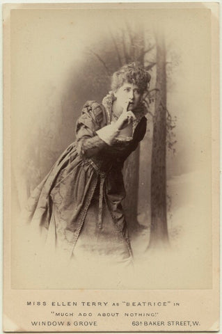 Ellen Terry as Beatrice in 'Much Ado About Nothing' NPG x16982