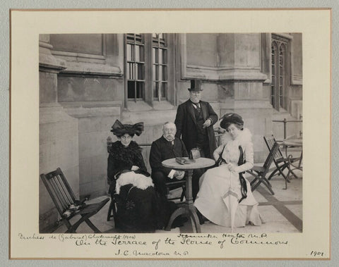 'On the Terrace of the House of Commons' NPG x135486