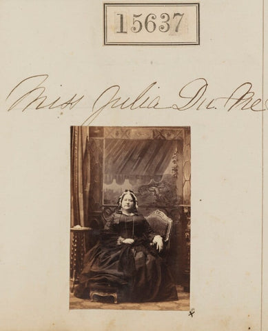 Miss Julia Duthe NPG Ax63569